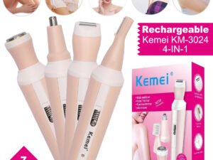 Kemei KM-3024 Multifunctional Epilator – Smooth Skin Hair Removal Tool for Women