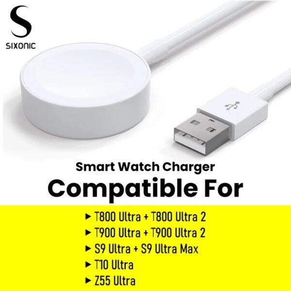 Magnetic Wireless Charger for Ultra Smart Watch - Fast Charging & Convenient Design - Image 6