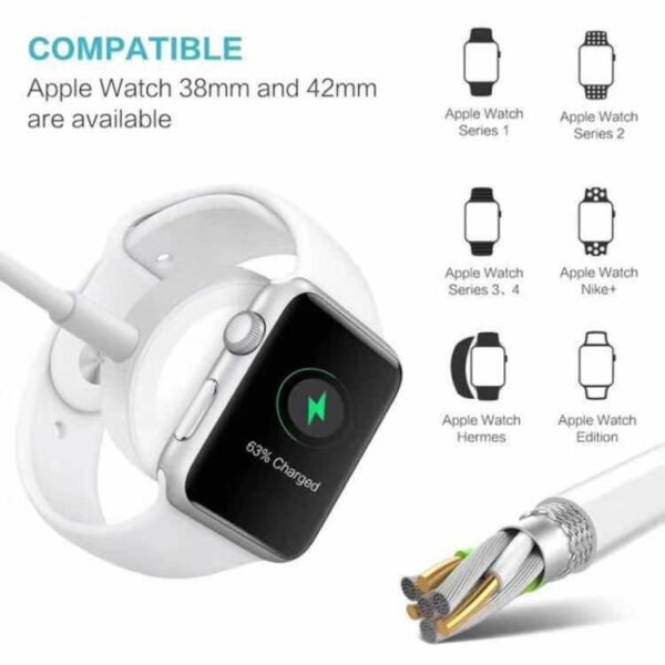 Magnetic Wireless Charger for Ultra Smart Watch - Fast Charging & Convenient Design - Image 2