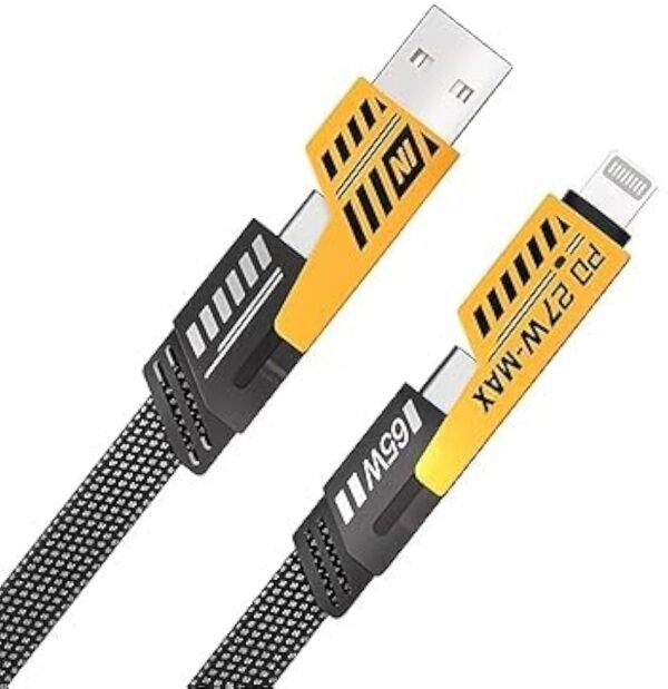 4 in 1  Fast Charging USB To Type C PD Cable Fast Charge - Image 2
